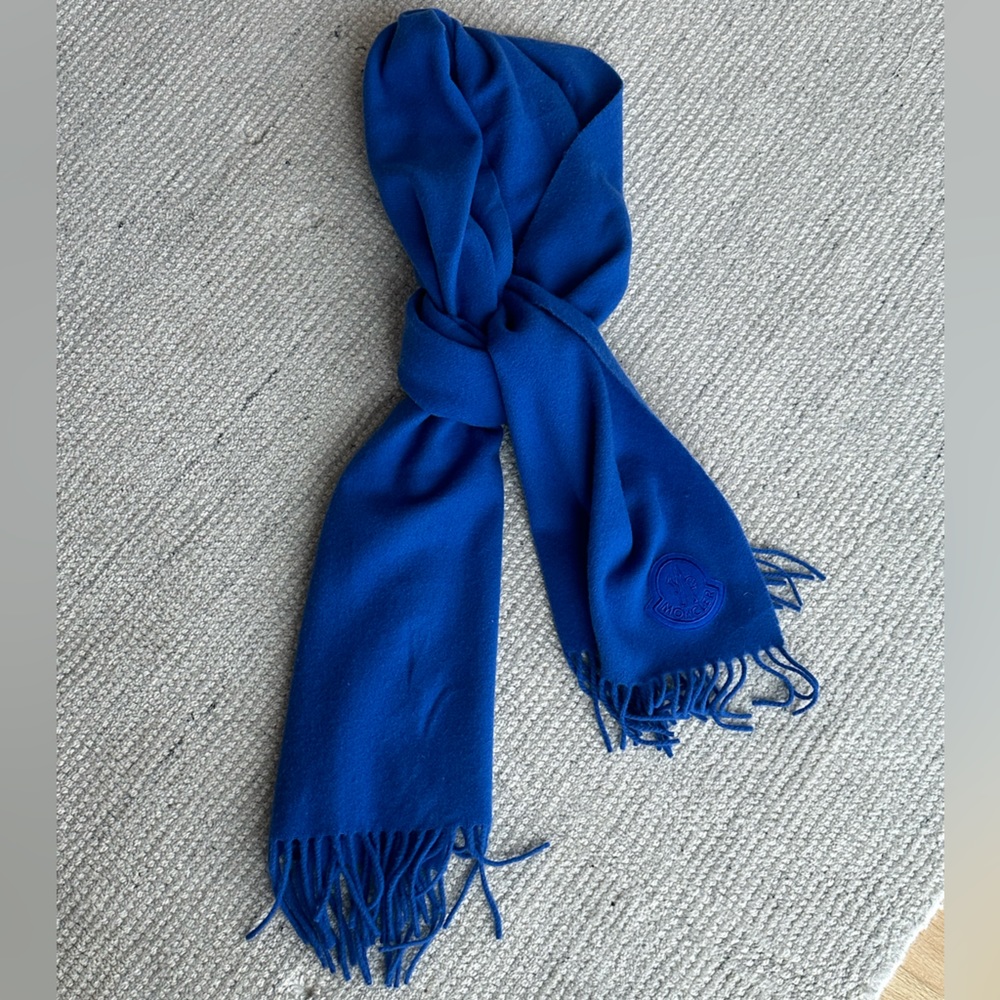 NEW MONCLER Wool & Cashmere Scarf